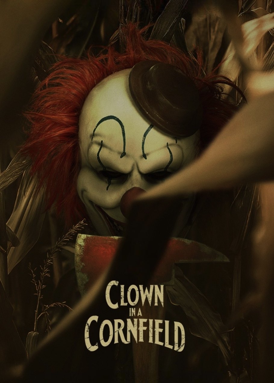 Clown in a Cornfield